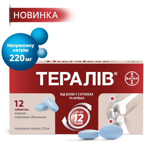 Тералів знеболення